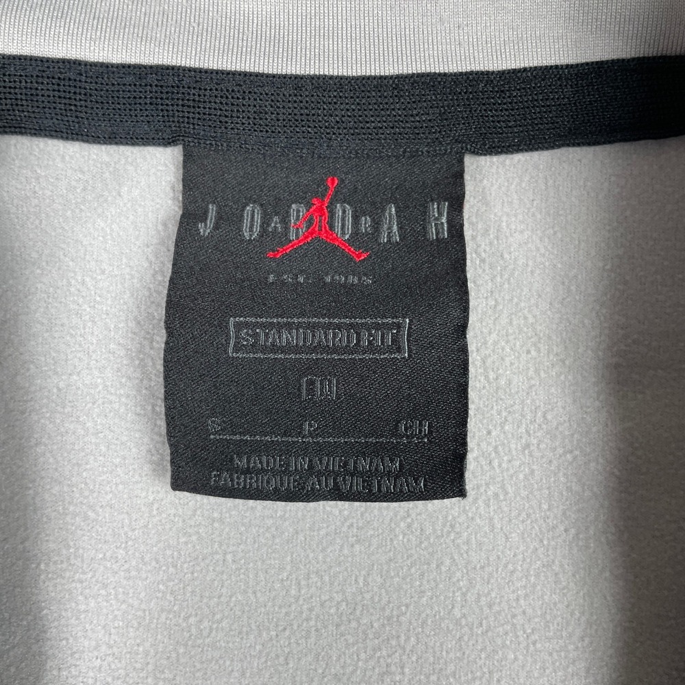 Oklahoma Sooners Jordan Quarter Zip Pullover Mens Small Grey CN9871-012 OU - Picture 4 of 12